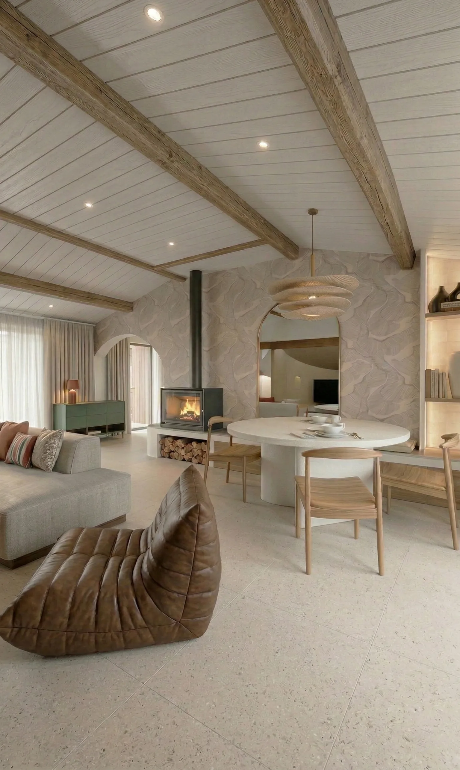 Projet Berma - Projet habitat particulier à Brétignolles sur mer proche des Sables d'Olonnes en Vendée. Rénovation d'une maison secondaire. Alexandre Cousseau architecte d'intérieur à Redon Pays de la Loire
