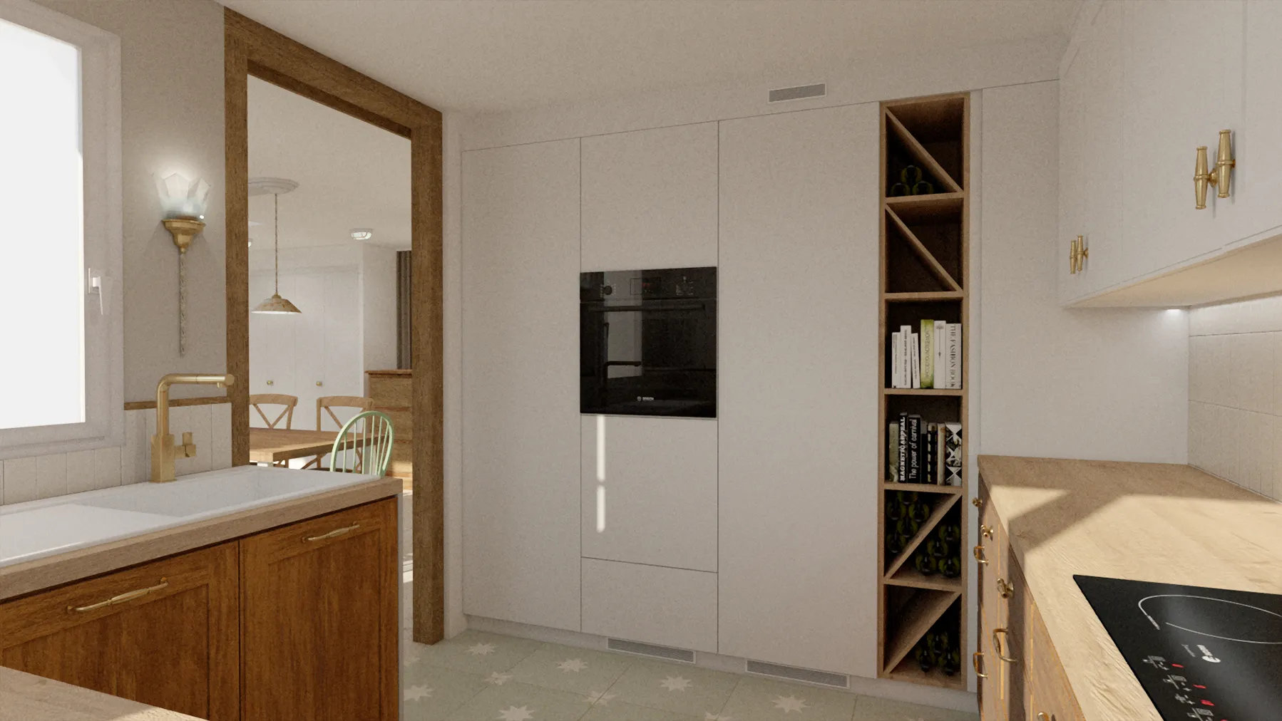 Projet Boineau - Projet particulier habitat à Piriac sur Mer en Loire Atlantique proche de Guérande. 
Décoration intérieur en bord de mer et réaménagement de la pièce de vie. Alexandre Cousseau architecte d'intérieur à Redon en Pays de la Loire