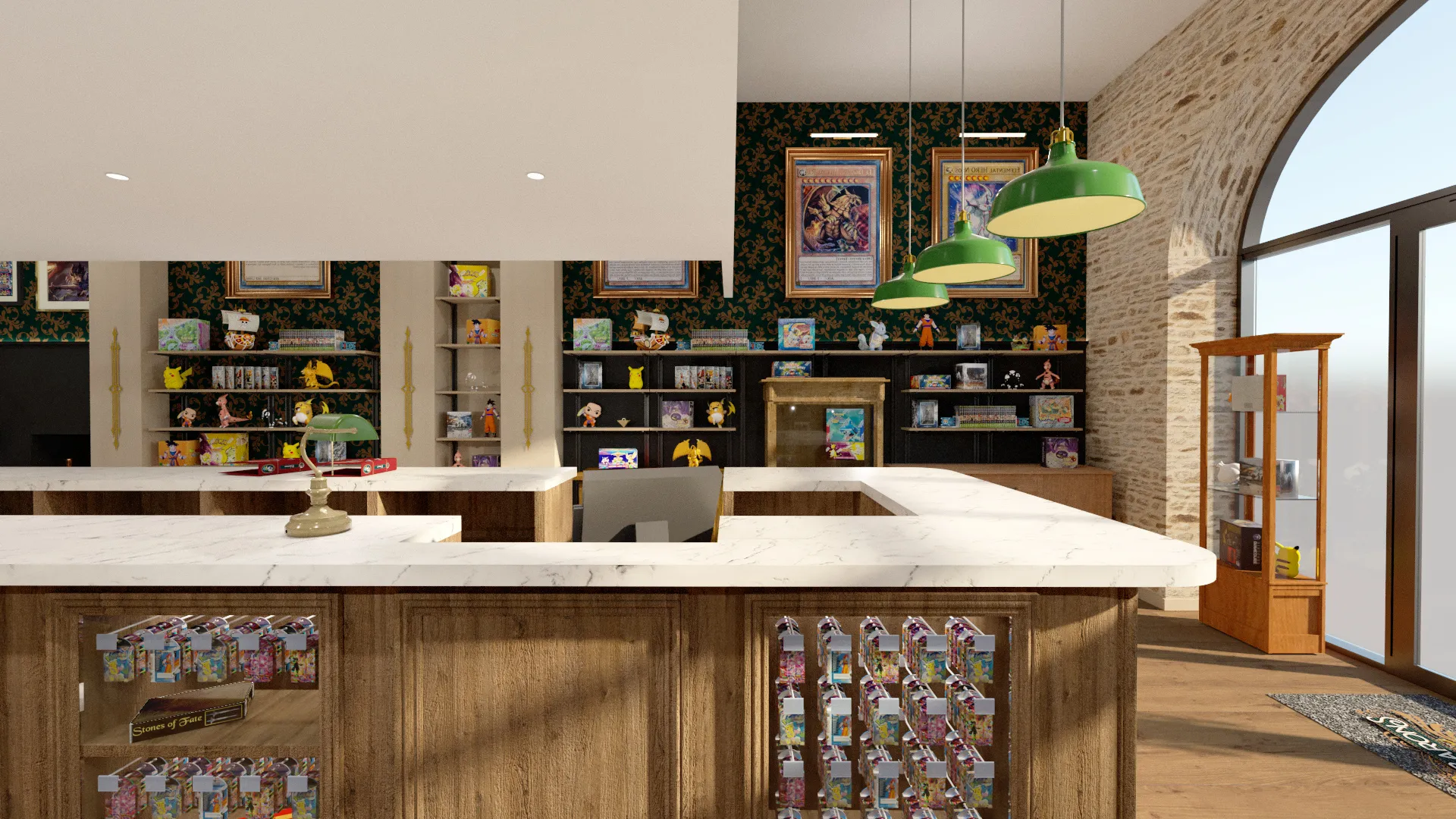 Projet Coin des Barons - Projet professionnel commerce à Bordeaux en Gironde, proche de Mérignac et bassin d'arcachon.
Etude et conception d'une identité visuelle pour une boutique locale. Le travail de la gestion des flux, de valorisation de l’offre ainsi que de l’esthétique du point de vente permet l’augmentation du chiffre d’affaires. 
Alexandre Cousseau architecte d'intérieur à Redon Pays de la Loire