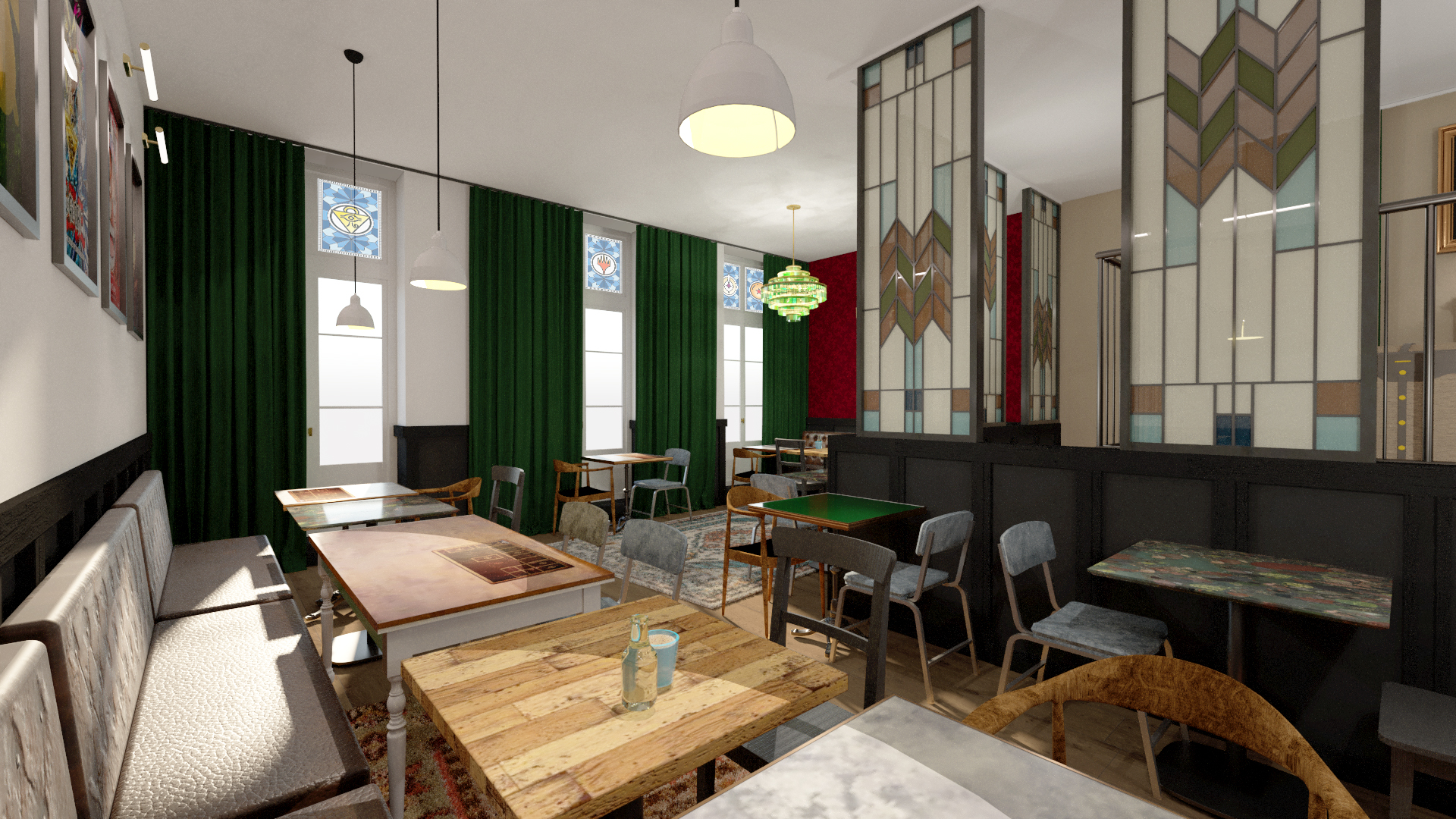 Projet Coin des Barons - Projet professionnel Retail à Bordeaux en Gironde, proche de Mérignac et bassin d'arcachon. Etude et conception d'une identité visuelle pour une boutique locale. Le travail de la gestion des flux, de valorisation de l’offre ainsi que de l’esthétique du point de vente permet l’augmentation du chiffre d’affaires.  Alexandre Cousseau architecte d'intérieur Pays de la Loire