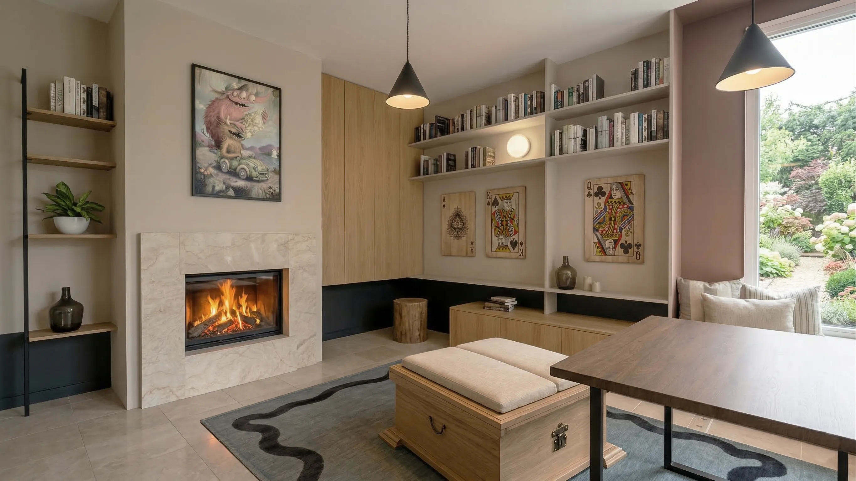 Projet Krynicki - Projet particulier habitat à Saint Nicolas de Redon en Loire Atlantique proche de Savenay. Conception et aménagement d'une pièce de vie au sein d'une maison. Alexandre Cousseau architecte d'intérieur à Redon en Pays de la Loire