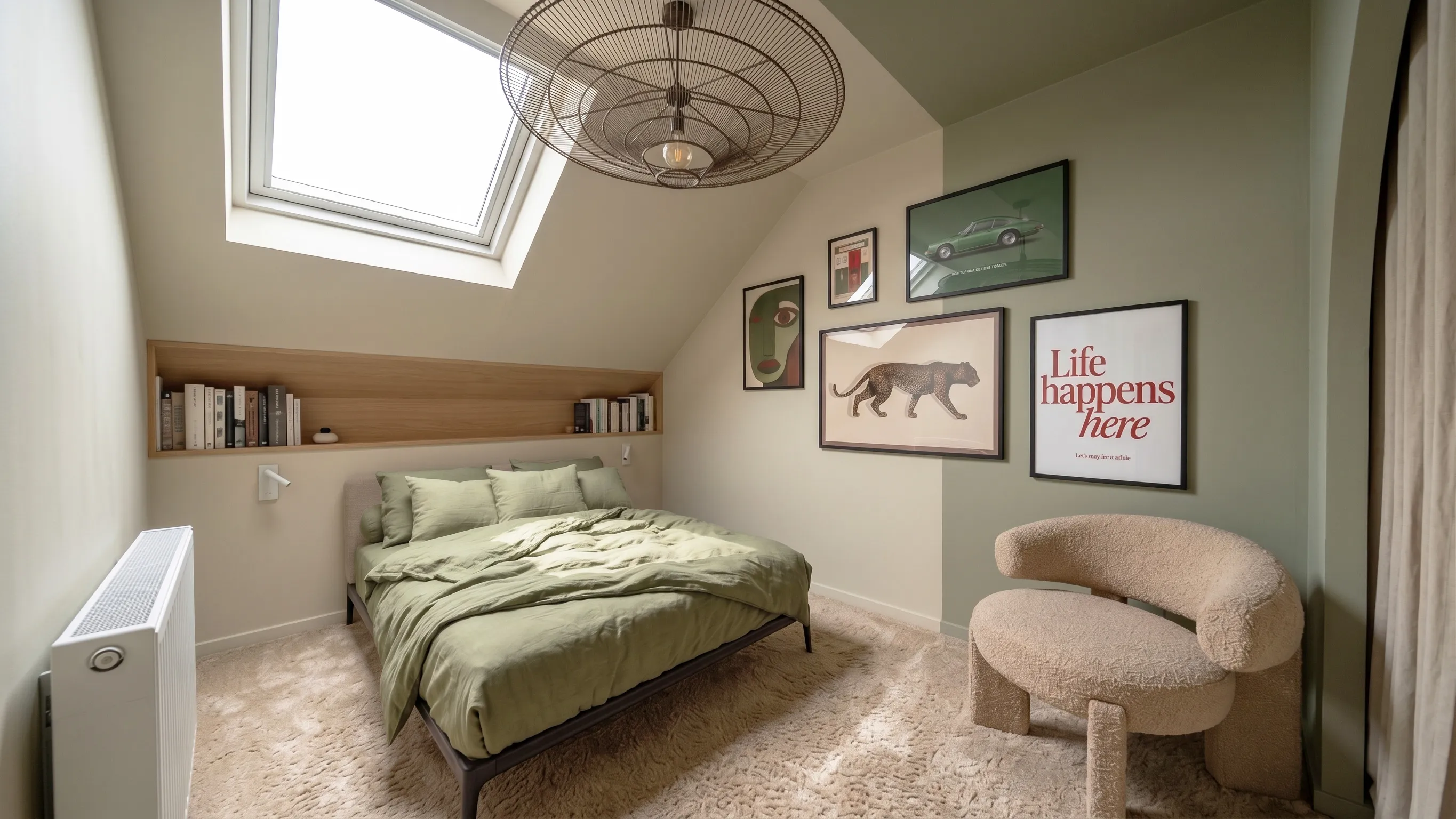 Aménagement d’un appartement à Saint Nazaire :  Conception et décoration des espaces, agencement sur mesure, création d'ambiances colorées. Alexandre Cousseau, Architecte d’intérieur à Redon.