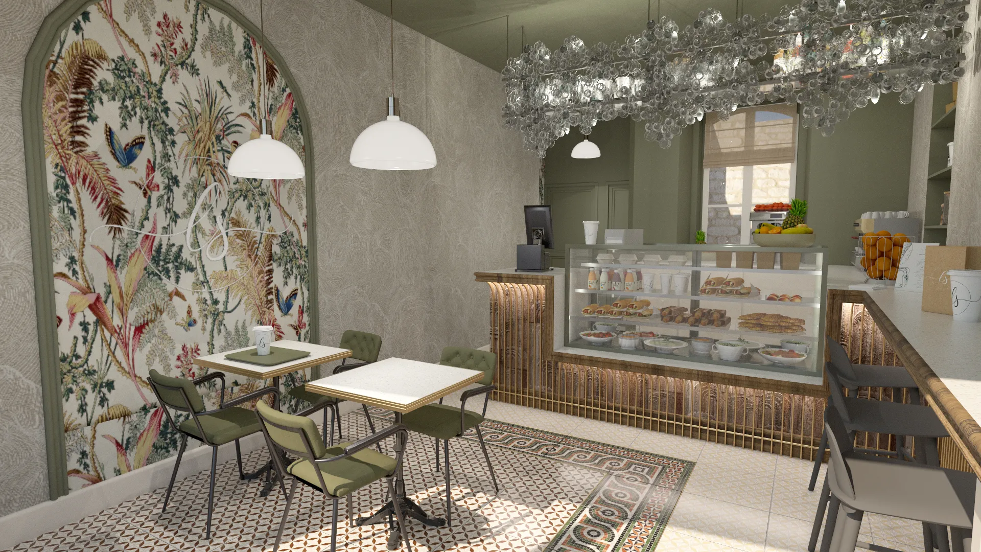 Projet Restaurant LS - Projet professionnel d'un restaurant haut de gamme à Laval en Mayenne, proche de Angers. Réalisation d'une charte graphique et d'une identité commerciale pour une chaine de restauration. Planche d'ambiance et visuels 3d. Alexandre Cousseau architecte d'intérieur à Redon Pays de la Loire