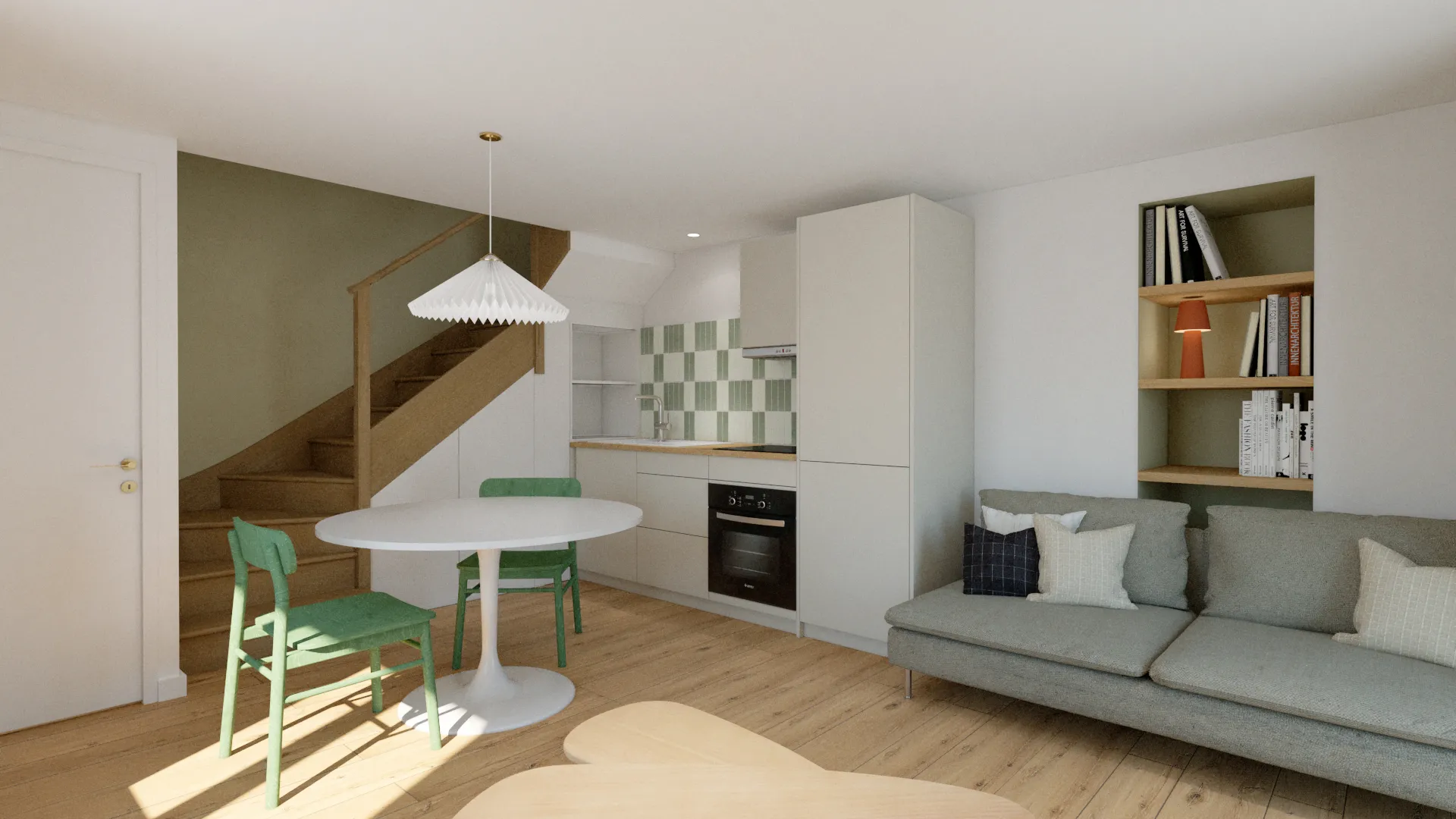 Projet Sanna - Projet particulier habitat Péaule dans le Morbihan proche de Vannes. 
Rénovation d'un appartement pour investissement locatif. Alexandre Cousseau architecte d'intérieur à Redon en Pays de la Loire